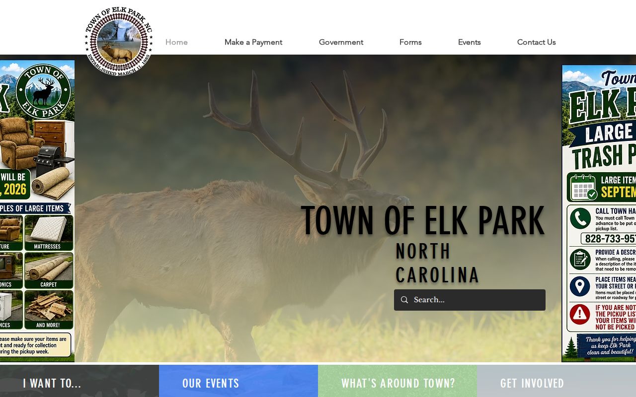Elk Park court records town government source