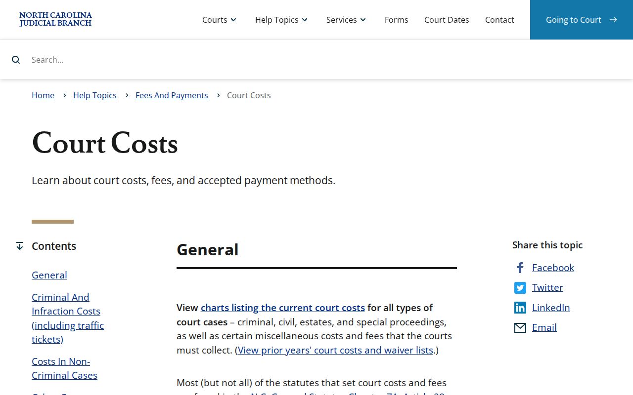 Newland court records copy and certification costs